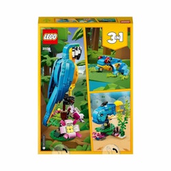 Playset Lego Creator 31136 Exotic parrot with frog and fish 3 i 1 253 Delar