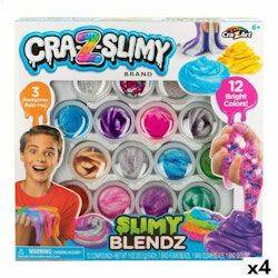 Modellera Spel Cra-Z-Art Slimy Blendz (4 antal) Slime