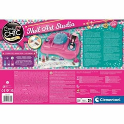 Utbildningsspel Clementoni Nail Art Studio Multicolour (1 Delar)