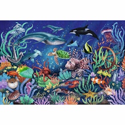 Pussel Ravensburger Colorful Marine World 00017515 500 Delar