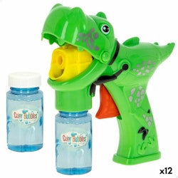 Såpbubbelspel Colorbaby Fric Dino Dinosaurie 17 x 18 x 6,5 cm (12 antal)