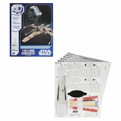 Byggsats Star Wars T-65 X-Wing Starfighter 160 Delar 38 x 34,5 x 26 cm Multicolour