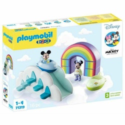 Playset Playmobil 1,2,3 Mickey 16 Delar Plast