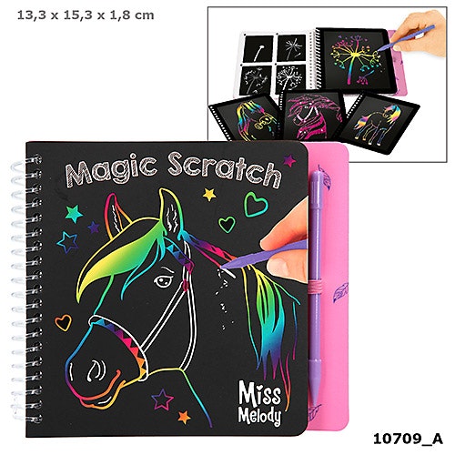 Miss Melody Mini Magic Scratch Bok