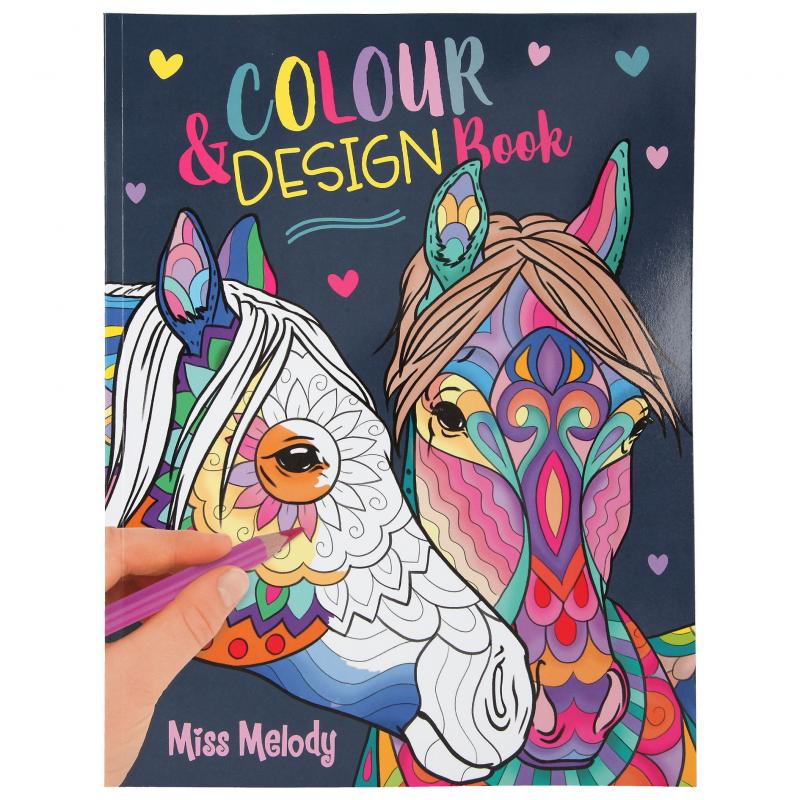 Color & Design målarbok