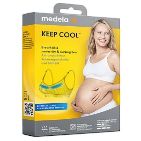 MEDELA Keep Cool Graviditets- och Amnings-BH M Svart 1 Pack