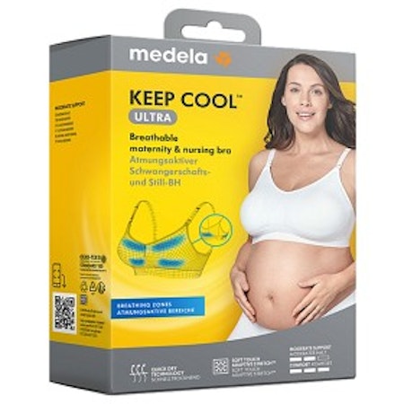 MEDELA Keep Cool Ultra Amnings BH S Svart 1 Pack