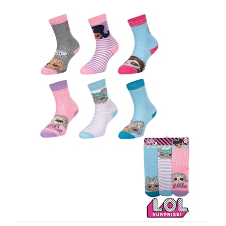 Långa Strumpor L.O.L. 6 Pack