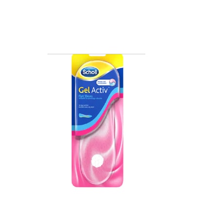 SCHOLL Gel Active Insole Flat Shoes 35-40.5