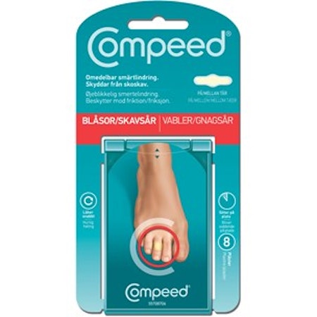 COMPEED On Toes Skavsårsplåster 8 St