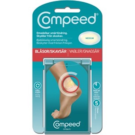 COMPEED Blåsor Skavsår M 5 St