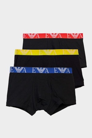 EMPORIO ARMANI Boxer 3 Pack Svart