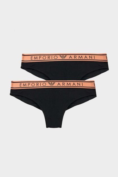 EMPORIO ARMANI Trosor 2 Pack Svart