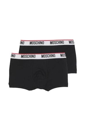 MOSCHINO Boxers 2 Pack Svart
