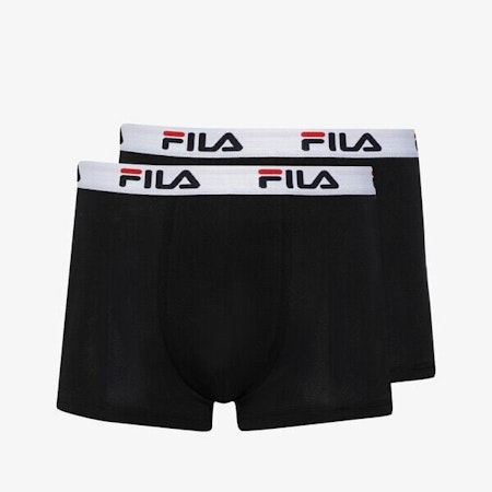 FILA Kalsonger 2 Pack Svart