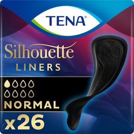TENA Silhouette Svart Normal 26-pack