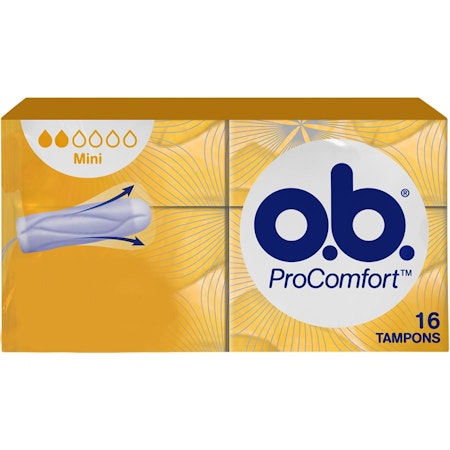 O.B. Tamponger Procomfort Mini 16 St