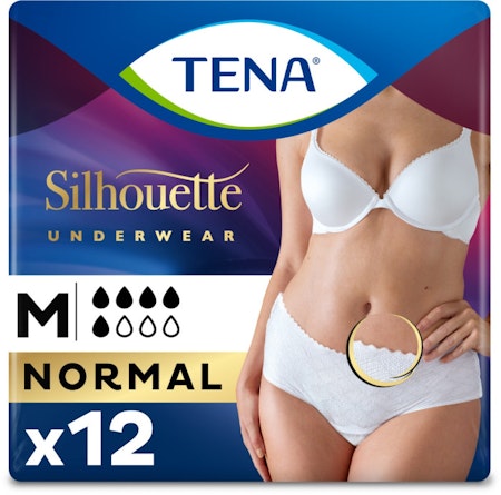 TENA Silhouette Discreet Normal M 12 St
