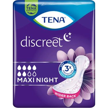 TENA Discreet Maxi Night 12 St