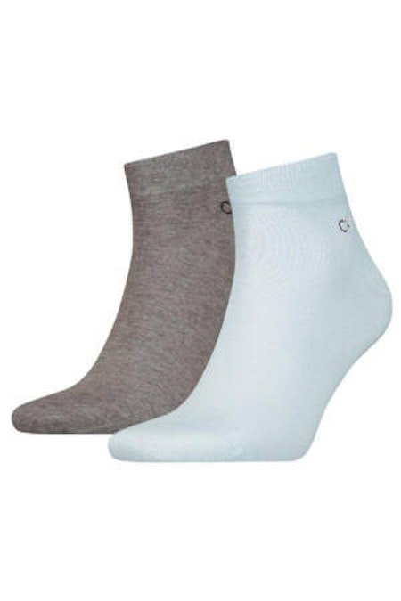 CALVIN KLEIN Korta Strumpor 2 Pack