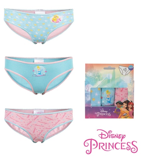 DISNEY Princess Trosor 3 Pack