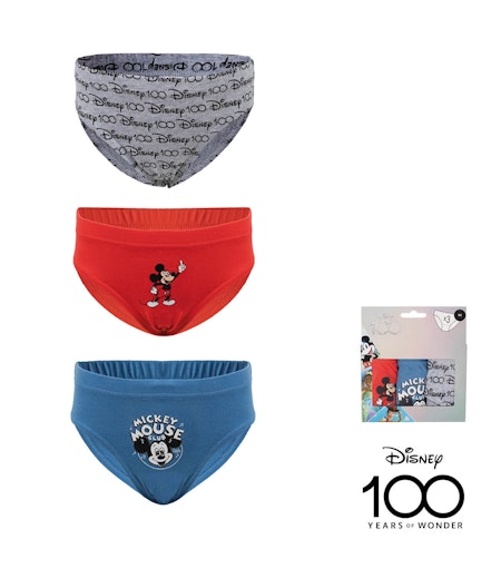 DISNEY Mickey & Minnie Kalsonger 3 Pack