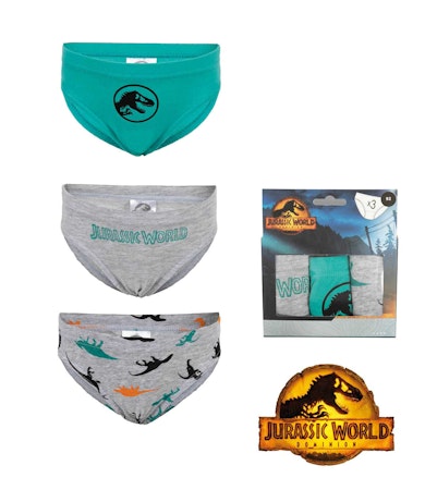 JURASSIC WORLD Kalsonger 3 Pack