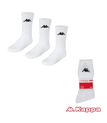 KAPPA Långa Tennis Strumpor 3 Pack