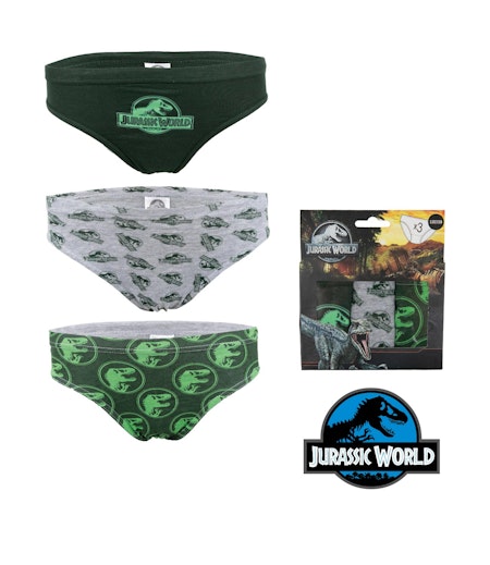 JURASSIC WORLD Kalsonger 3 Pack