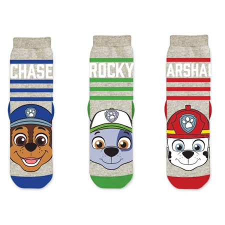 PAW PATROL Strumpor 3 Pack Mix