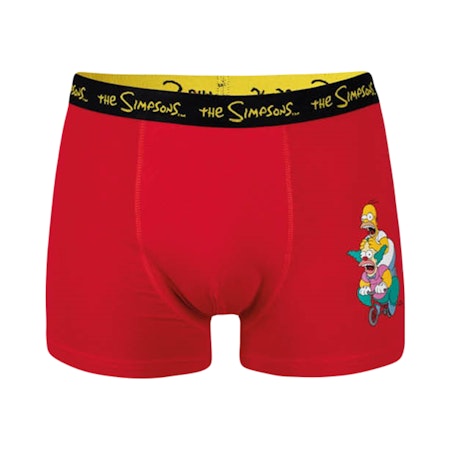 THE SIMPSONS Boxer 1 Pack Röd