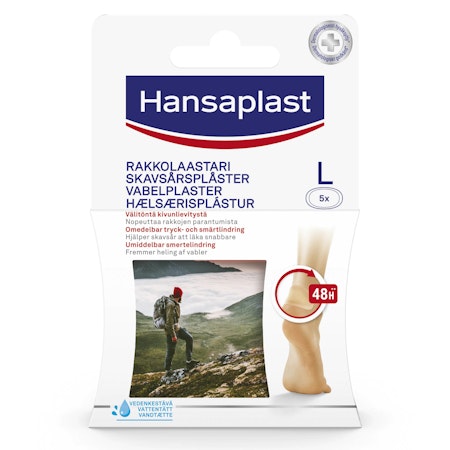 HANSAPLAST Skavsårsplåster L 5 St