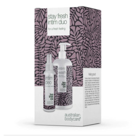 AUSTRALIAN BODYCARE Bodycare Stay Fresh Intim Duo - Dubbla produkter för att bekämpa oönskad lukt