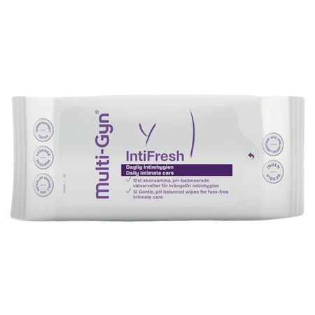 MULTI-GYN IntiFresh Intimate Wipes 12 St