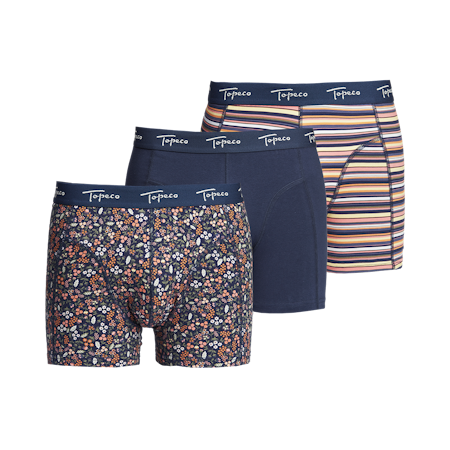 Regular Boxer TOPECO 3 Pack Flerfärgad