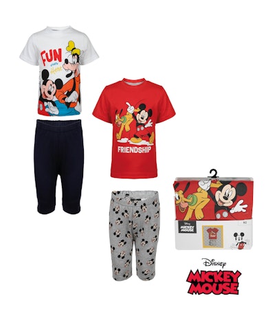 Pyjamas Kortärmad Med Shorts DISNEY MICKEY & MINNIE 1 Pack
