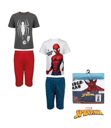 Pyjamas Kortärmad Med Shorts SPIDER-MAN 1 Pack