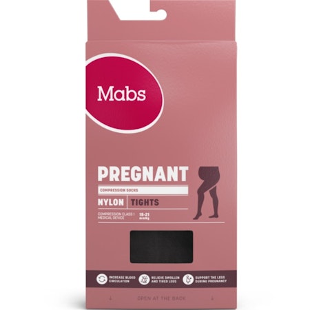 MABS Nylon Tights Pregnant S