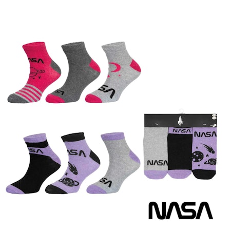 Sneaker Socks NASA 3 Pack
