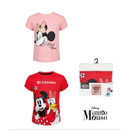 T-Shirt DISNEY MICKEY & MINNIE 1 Pack