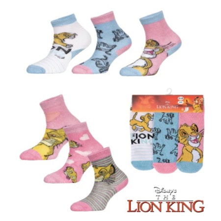 DISNEY THE LION KING Långa Strumpor 3 Pack