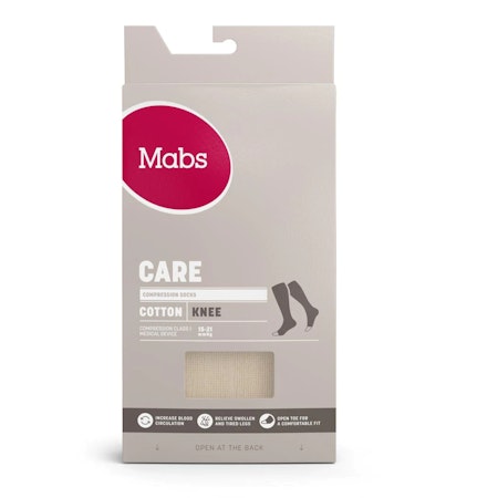 MABS Nylon Knee Wide Sand L 1 Par