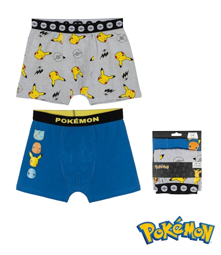 POKEMON Boxer 2 Pack
