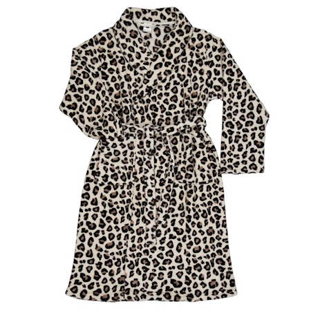 Morgonrock CORAL Leopard 100% Polyester 1 Pack