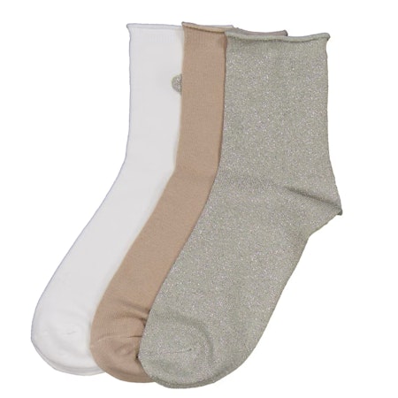 Strumpor CROSSBOW Offwhite/Beige 3 Pack