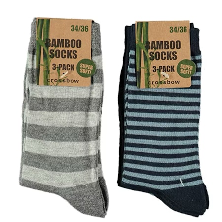Bambu Strumpor CROSSBOW Barn 3 Pack Mix