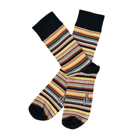 Socks Pattern TOPECO Bomull 1 Par