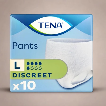 TENA Pants Discreet 10 st L