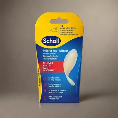 SCHOLL Blister Plasters Heel 5 St