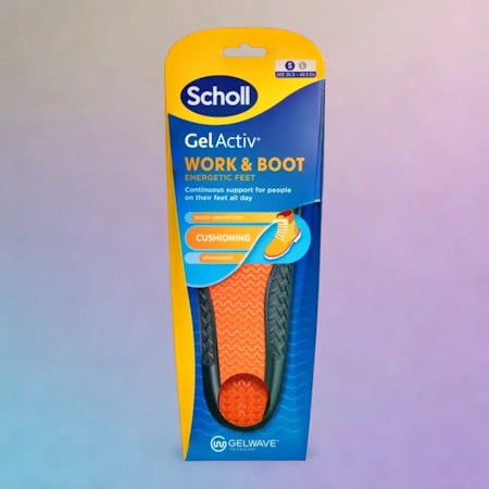 SCHOLL Gel Activ Insole Work & Boot 1 Par S